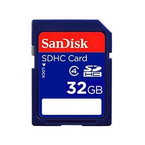 (まとめ)SanDisk SDHC 32GB Class4 SDSDB-032G-B35【×2セット】 商品写真