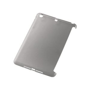 （まとめ）エレコム iPad mini 4／スマートカバー対応ソフトケース／クリアブラック TB-A15SUCBK【×2セット】 - 拡大画像