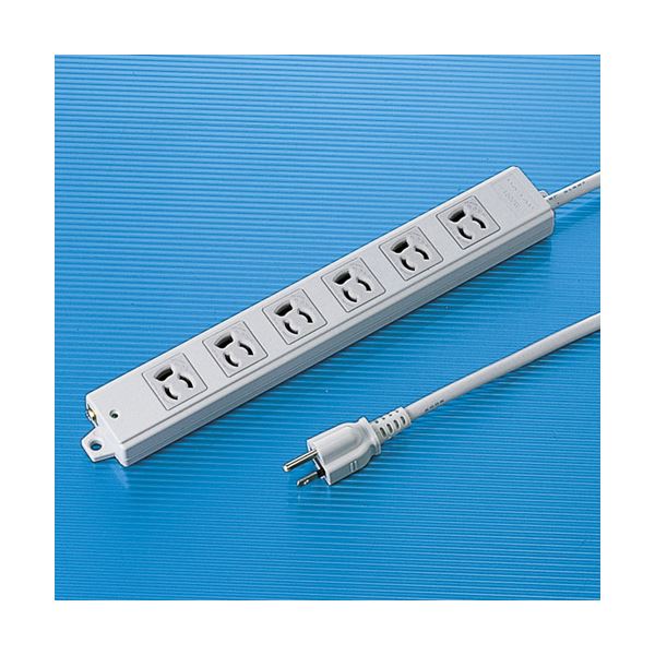 サンワサプライ 工事物件タップ(6個口・5m) TAP-K6-5f00