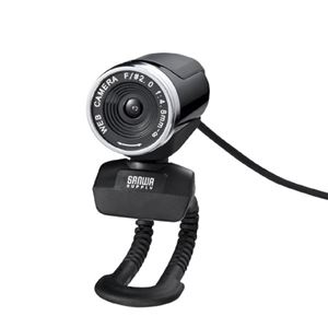 サンワサプライ WEBカメラセット(200万画素、ブラック) CMS-V30SETBK 商品写真