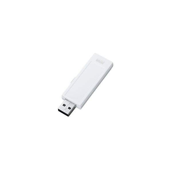 サンワサプライ USB2.0メモリ(8G、手書き可能) UFD-RNS8GWf00