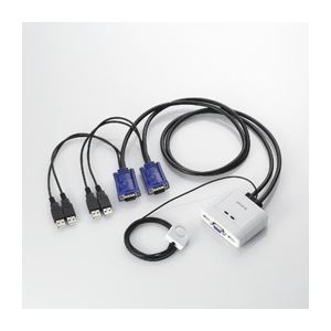 エレコム USBパソコン切替器 KVM-KUSN 商品写真