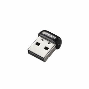 (まとめ)エレコム 150Mbps USB無線超小型LANアダプタ WDC-150SU2MBK【×5セット】 商品画像