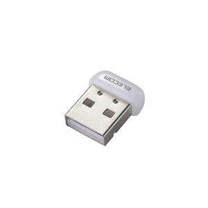 (まとめ)エレコム 150Mbps USB無線超小型LANアダプタ WDC-150SU2MWH【×5セット】 商品画像