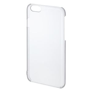 (まとめ)サンワサプライ iPhone6用クリアハードケース PDA-IPH006CL【×3セット】 - 拡大画像