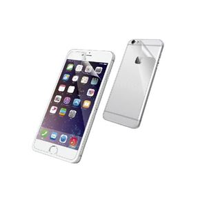 (まとめ)エレコム iPhone 6 Plus用フィルム/防指紋反射防止・背面付 PM-A14LFLFTW【×5セット】 - 拡大画像