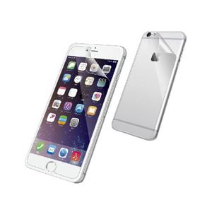 (まとめ)エレコム iPhone 6 Plus用フィルム/スムース反射防止背面付 PM-A14LFLSTW【×5セット】 - 拡大画像