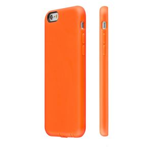 (まとめ)SwitchEasy NUMBERS Sunlit Tangerine iPhone6Plus用ケース BP15-112-16【×3セット】 - 拡大画像