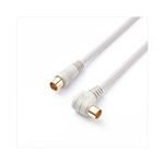 (まとめ)YAZAWA 地デジ対応アンテナコード1m S4CFL010【×10セット】