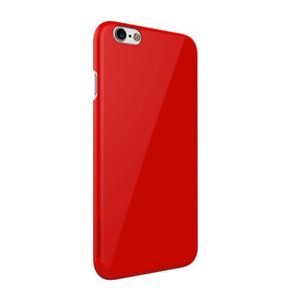 (まとめ)SwitchEasy NUDE PC Case for iPhone 6 Red BP11-111-15【×3セット】 - 拡大画像