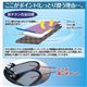 (まとめ)昭光プラスチック製品 かかとしっとり潤いサンダル M 8101501【×2セット】 - 縮小画像2