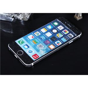 (まとめ)ITPROTECH 全面保護スキンシール for iPhone6Plus/ブラック YT-3DSKIN-BK/IP6P【×10セット】
