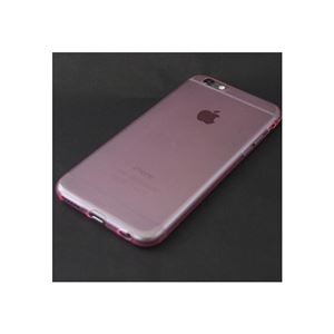 (まとめ)ITPROTECH 極薄TPUソフトケース For iPhone6Plus/ピンク YT-TPU03-PK/IP6P【×10セット】