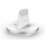 サンコー 肉厚ケースカバー対応充電スタンド for iPhone/iPad (ホワイト) MFIPHN6W