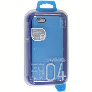 (まとめ)SwitchEasy Numbers for iPhone 6S/6 Methyl Blue AP-21-112-13【×3セット】 - 拡大画像