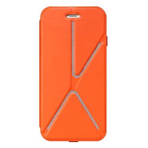 (まとめ)SwitchEasy RAVE Folio Case for iPhone 6s/6 Orange AP-21-121-16【×2セット】 - 拡大画像