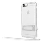 (まとめ)SwitchEasy 落下時衝撃吸収 Play for iPhone 6s/6 Plus TPU Bumper + PC Liner With Viewing Stand Ultra Clear AP-22-115-20【×2セット】