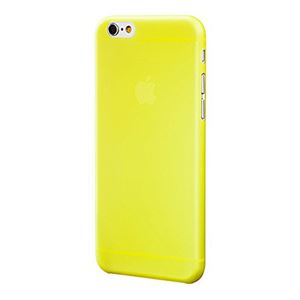 (まとめ)SwitchEasy 0.35 for iPhone 6s/6 Plus Ultra Slim Yellow AP-22-126-22【×3セット】