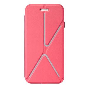(まとめ)SwitchEasy RAVE Folio Case for iPhone 6s/6 Plus Pink AP-22-121-18【×2セット】