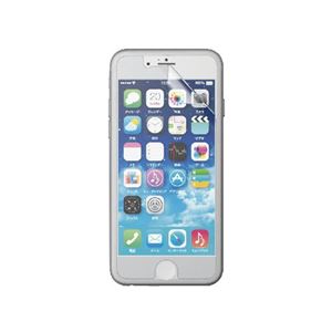 (まとめ)エレコム iPhone6s/6用フィルム/防指紋/反射防止 PM-A15FLFT【×10セット】 - 拡大画像