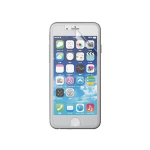 (まとめ)エレコム iPhone6s/6用フィルム/防指紋/高光沢 PM-A15FLFTG【×10セット】 - 拡大画像