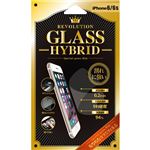 (まとめ)Revolution GLASS HYBRID iPhone 6Sガラス保護フィルム 302835【×2セット】