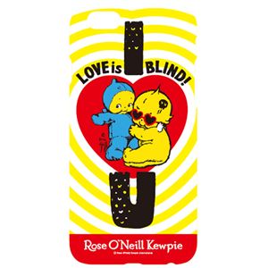 (まとめ)Kewpie Love is Blind YellowiPhone6S KW04S【×2セット】 - 拡大画像