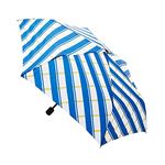 (まとめ)ノルコーポレーション DankeFoldingUmbrella BlueCheck DWZ1807【×3セット】