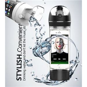 (まとめ)ITPROTECH ibottle iPhone6s/6用 水筒ケース ブラック YT-IBOTTLE/BK【×3セット】 - 拡大画像