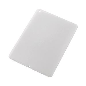 (まとめ)エレコム iPad Pro用シリコンケース TB-A15LSCCR【×2セット】 - 拡大画像