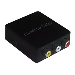 テック HDMI→コンポジット変換器 電源不要タイプ HDCV-001 HDCV-001 - 拡大画像