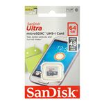 (まとめ)SanDisk サンディスク microSDHCカード 64GB Class10 海外パッケージ SDSQUNB-064G-GN3MN【×2セット】