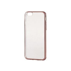 (まとめ)エレコム iPhone6s/6 TPUサイドメッキ ピンク PM-A15UCMPN【×3セット】 - 拡大画像