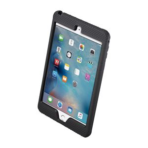 (まとめ)サンワサプライ iPadmini4耐衝撃ケース PDA-IPAD79BK【×2セット】 - 拡大画像