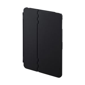 (まとめ)サンワサプライ iPadmini4ハードケース(スタンドタイプ・黒) PDA-IPAD74BK【×2セット】 商品写真