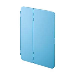 (まとめ)サンワサプライ iPadmini4ハードケース(スタンドタイプ・ブルー) PDA-IPAD74BL【×2セット】 商品画像