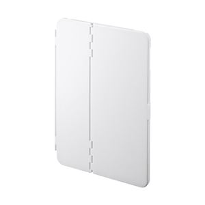 (まとめ)サンワサプライ iPadmini4ハードケース(スタンドタイプ・ホワイト) PDA-IPAD74W【×2セット】 - 拡大画像