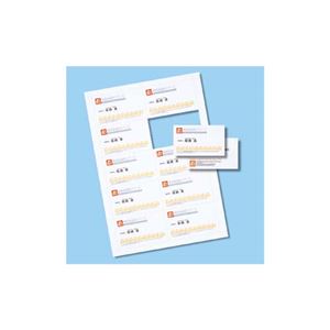 (まとめ)サンワサプライ マルチタイプ名刺カード・特厚 JP-MCM08N【×5セット】 商品画像