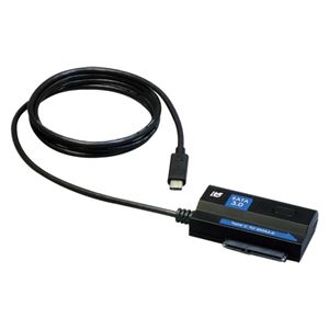 ラトックシステム USB-C - SATA変換アダプター REX-U30ST3-C - 拡大画像