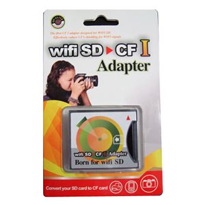 (まとめ)mtc CF変換アダプター(WiFi SD 変換用) MT-CFSD2WF【×3セット】 - 拡大画像