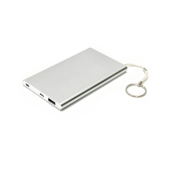 (まとめ)日本トラストテクノロジー Mobile Power Bank 4000 シルバー MPB-4000SV【×2セット】f00