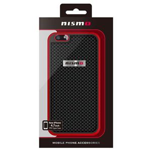 NISSAN 公式ライセンス品 NISMO CARBON Hard Case iPhone6 用 NM-P47S4RB