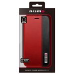 NISSAN 公式ライセンス品 NISMO BICOLOR LEATHER BOOK TYPE CASE iPhone6 PLUS用 NM-P55B3RD