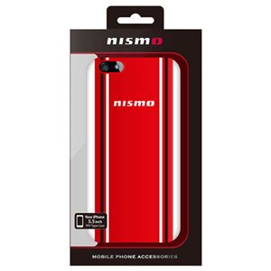 (まとめ)NISSAN 公式ライセンス品 NISMO STRIPE HARD CASE iPhone6 PLUS用 NM-P55S9RD【×2セット】 - 拡大画像