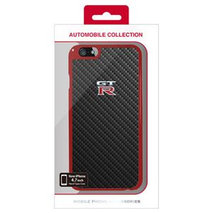 NISSAN 公式ライセンス品 GT-R CARBON HARD CASE iPhone6 用 NR-P47S1RB - 拡大画像