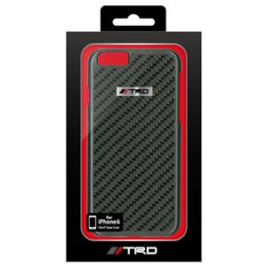 トヨタ レーシング デベロップメント公式ライセンス品 Real Carbon Back Cover for iPhone6 iPhone6 用 TRD-P47S2