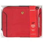 FERRARI 公式ライセンス品 FIORANO Red PU Leather Computer Sleeve 13インチノートパソコン等 FEDA2ICS13RE