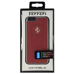 FERRARI 公式ライセンス品 458 Red Leather Hard Case iPhone6 用 FE458GHCP6RE