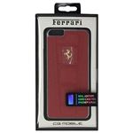 FERRARI 公式ライセンス品 458 Red Leather Hard Case iPhone6 PLUS用 FE458GHCP6LRE