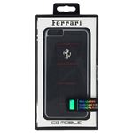 FERRARI 公式ライセンス品 458 Black Leather with Red Stitchings Hard Case iPhone6 PLUS用 FE458HCP6LBLR